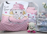 Постельное белье Turkish Cotton TAG - Sweet sleeper pink (Турция), детский